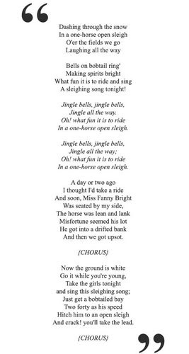 Christmas carols - Jingle bells