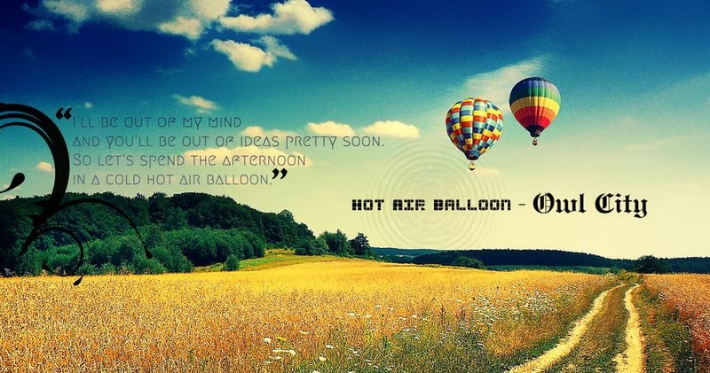 Owl City - Hot Air Balloon