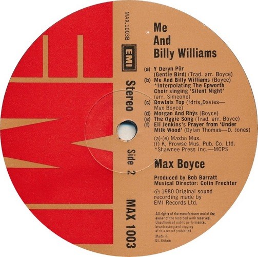 Billy Williams and choir