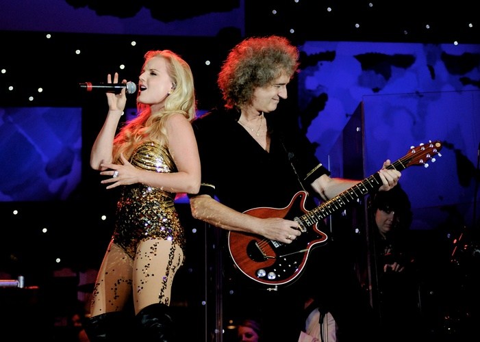 Brian May and Kerry Ellis